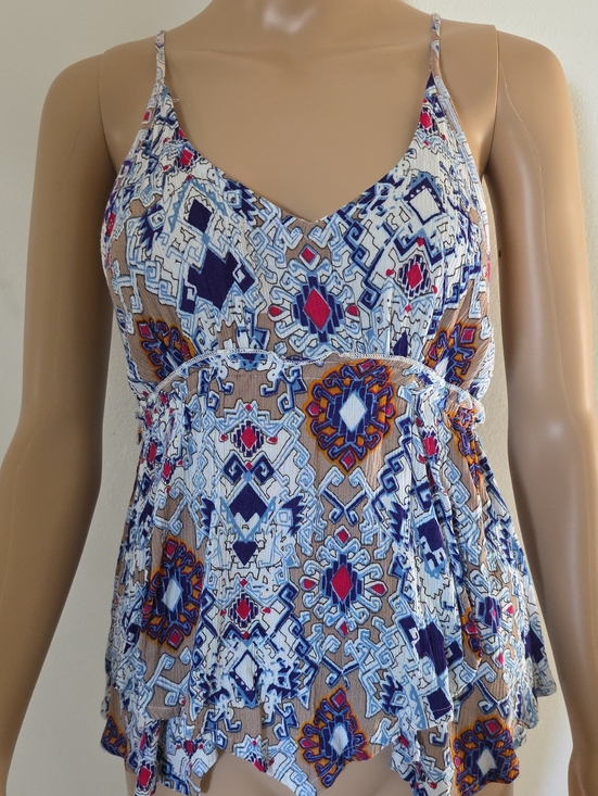 Patrons of Peace Tops - NWT Patrons of Peace Multicolor Boho Blouse Size XS